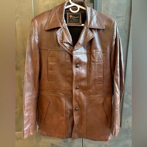 Vintage Men’s Leather Blazer size 40